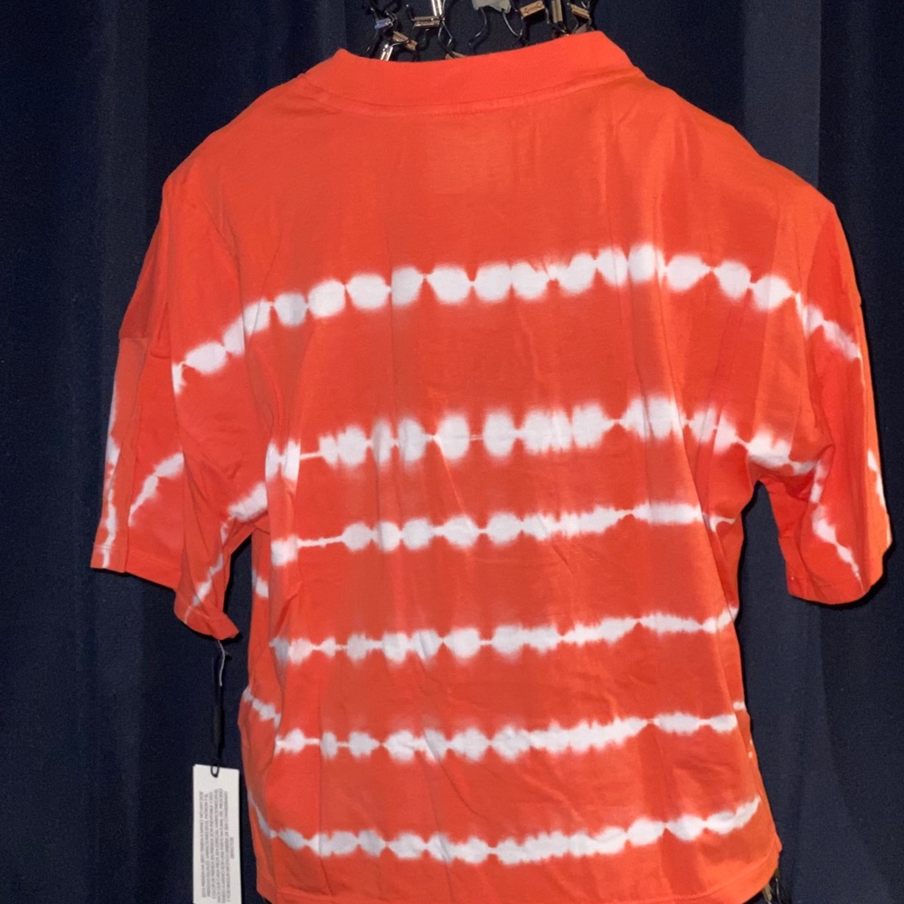 Final Price! Calvin Klein Keywest Caliente Combo Tie-Dyed Crop Tee  Size XL - Picture 4 of 7